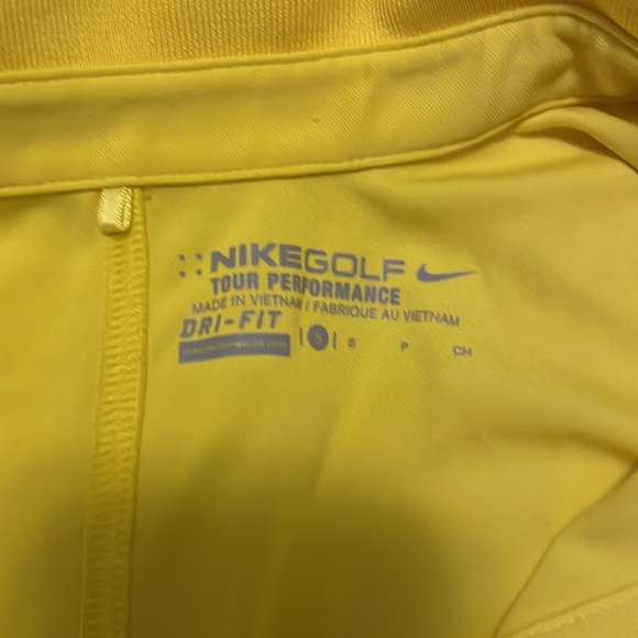 Small Nike Golf Tour Performance Dri-Fit Sleeveless Polo EUC - Picture 3 of 4